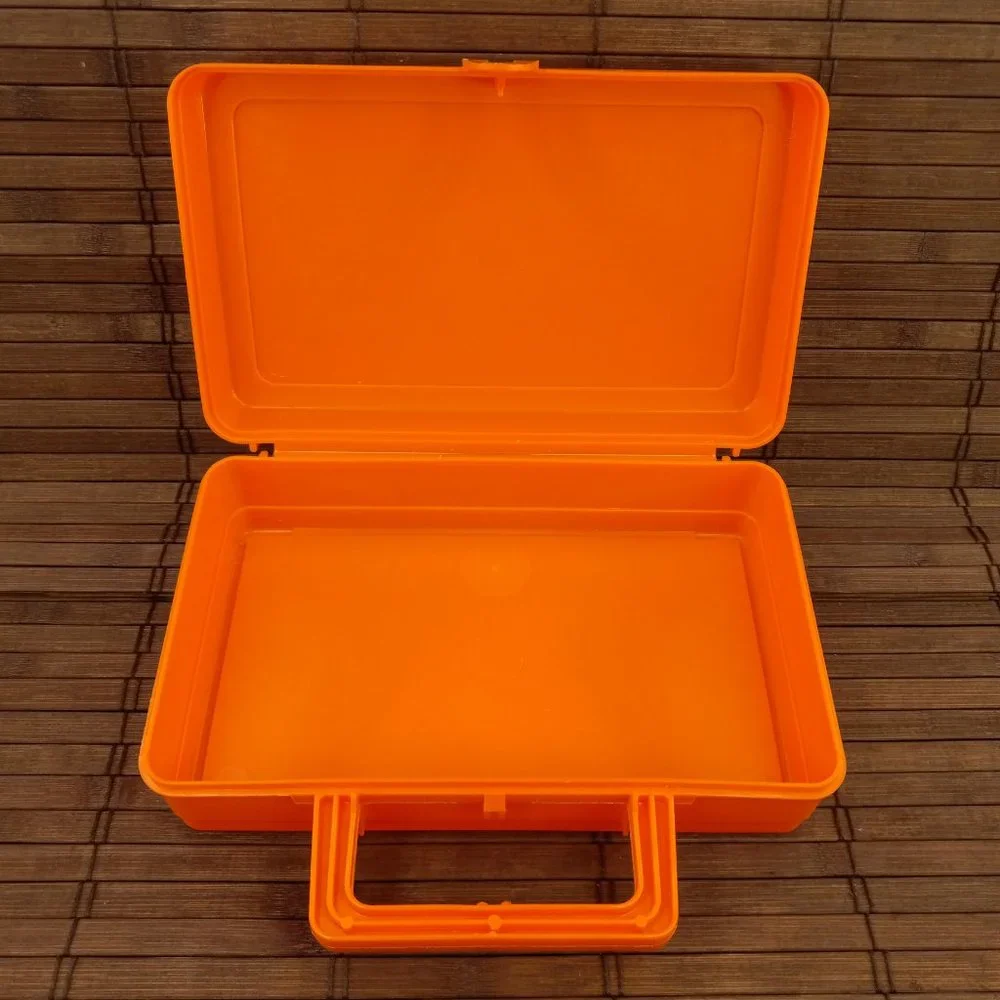 Vintage Disney Whirley Cook'd Up Comics Orange Lunch Box Lion King Timon Pumbaa